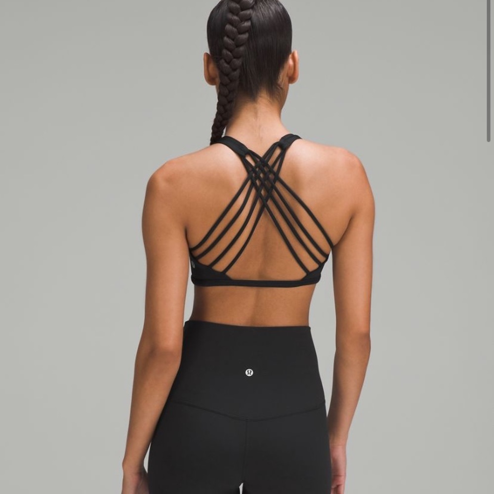 Lululemon Free to Be Bra Black size 12